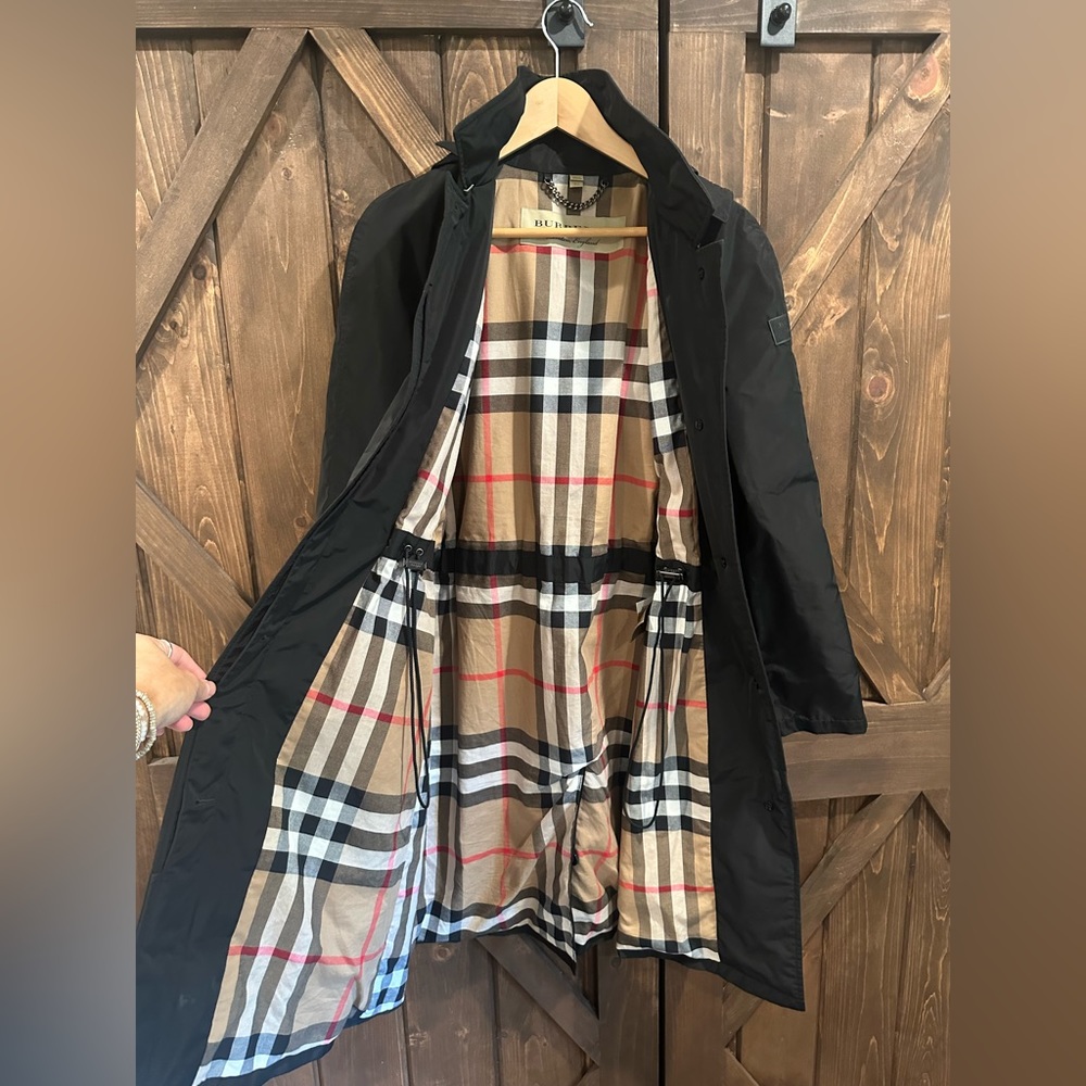 Burberry rain coat